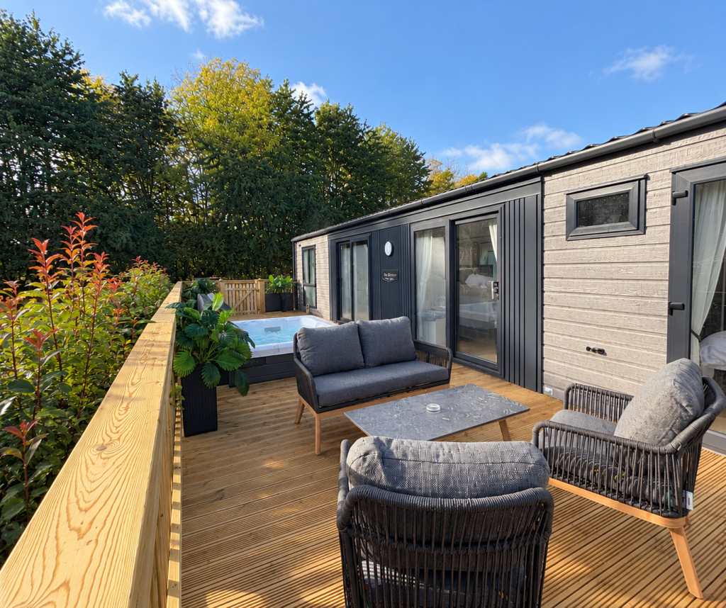 hot tub lodges north yorkshire